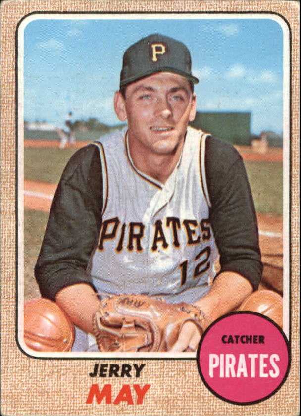 1968 Topps #598 Jerry May