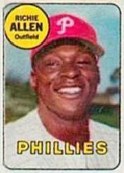 1969 Topps Decals #2 Richie Allen
