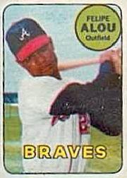 1969 Topps Decals #3 Felipe Alou