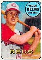 1969 Topps Decals #16 Tommy Helms