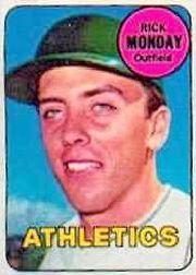 1969 Topps Decals #31 Rick Monday