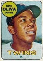 1969 Topps Decals #32 Tony Oliva