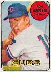 1969 Topps Decals #37 Ron Santo