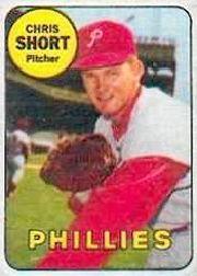 1969 Topps Decals #40 Chris Short
