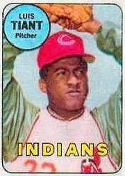 1969 Topps Decals #43 Luis Tiant