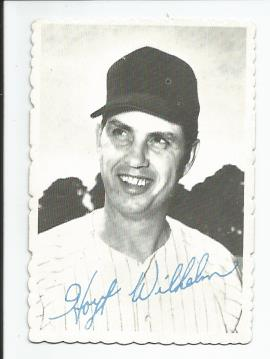 1969 Topps Deckle Edge #11A Hoyt Wilhelm