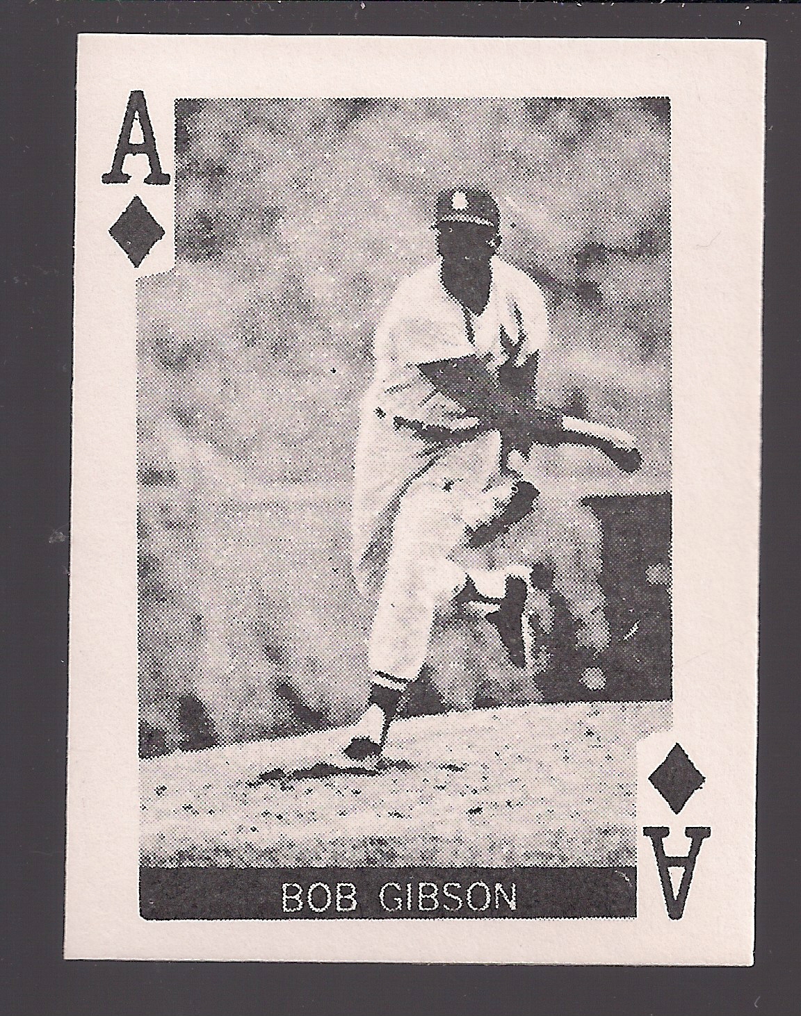 1969 Globe Imports #D1 Bob Gibson
