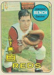 1969 O-Pee-Chee #95 Johnny Bench