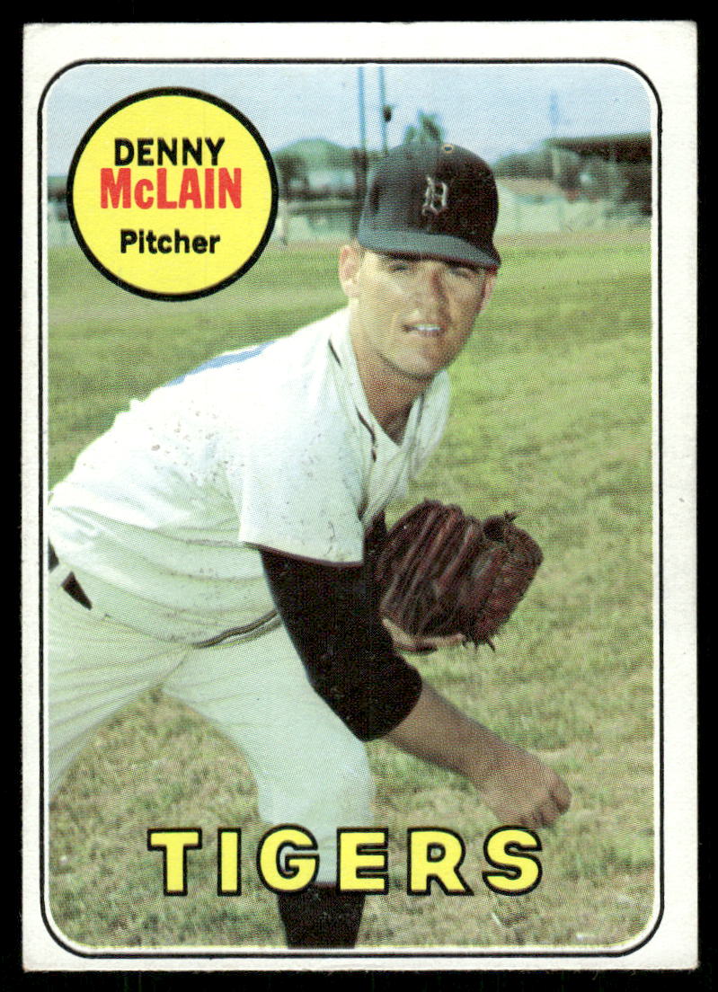 1969 Topps #150 Denny McLain