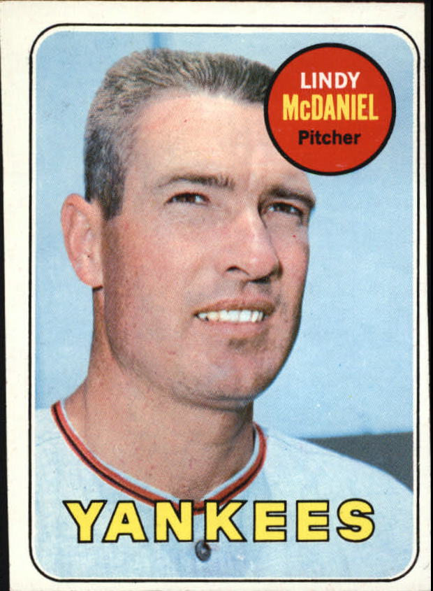 1969 Topps #191 Lindy McDaniel