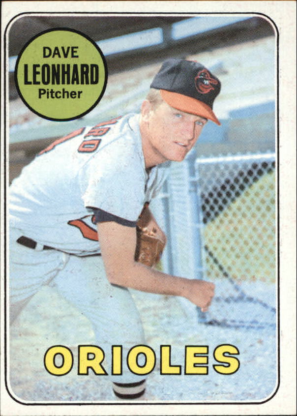 1969 Topps #228 Dave Leonhard