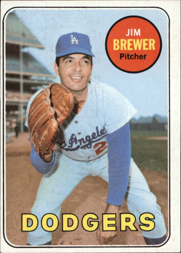 1969 Topps #241 Jim Brewer