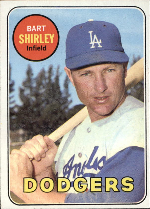 1969 Topps #289 Bart Shirley