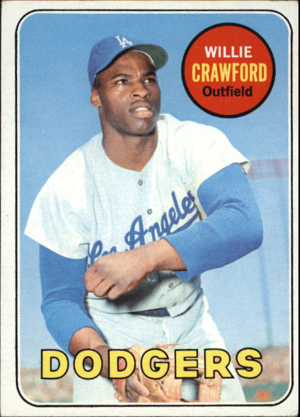 1969 Topps #327 Willie Crawford