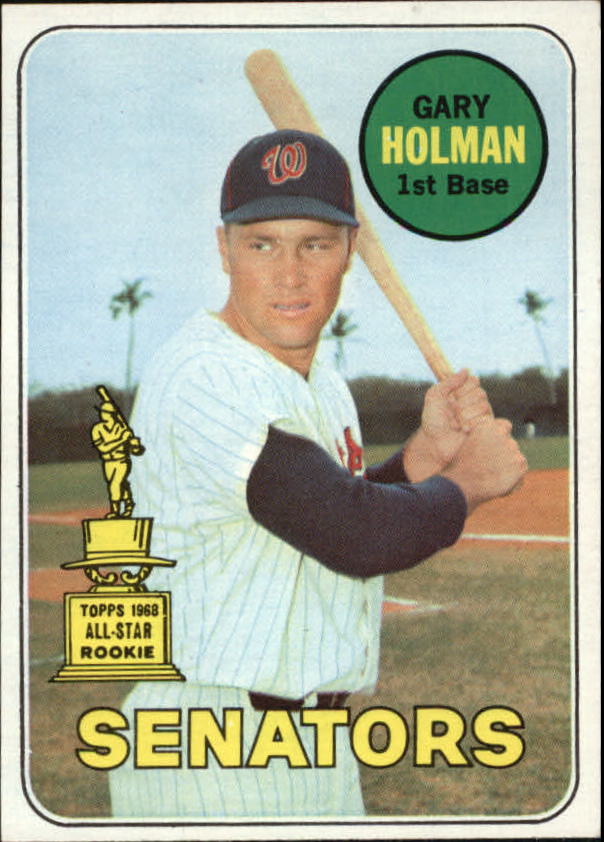 1969 Topps #361 Gary Holman RC