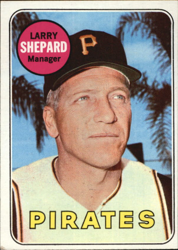 1969 Topps #384 Larry Shepard MG