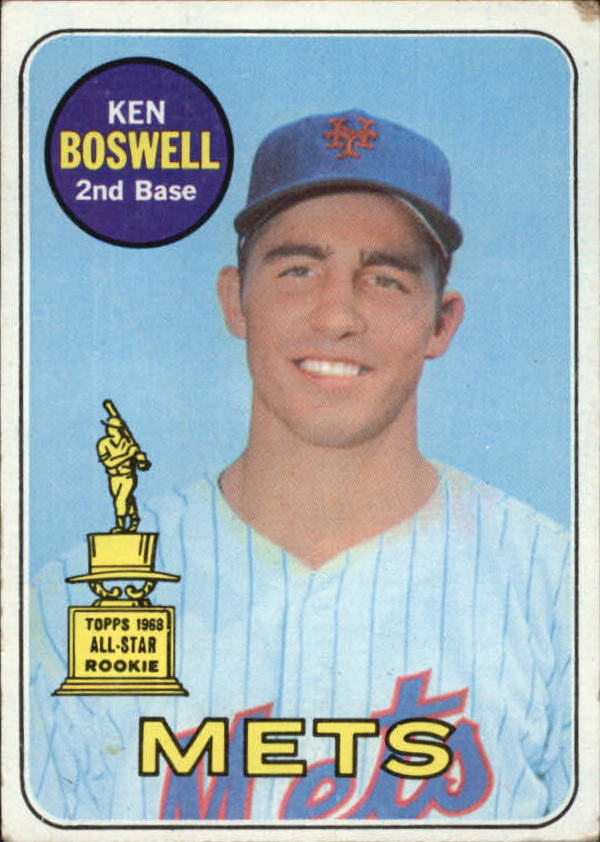 1969 Topps #402 Ken Boswell RC