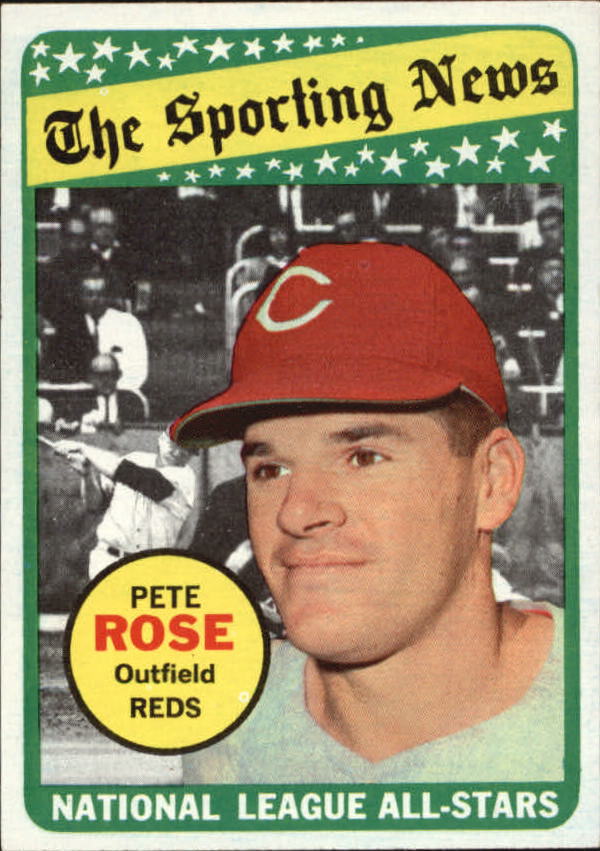 1969 Topps #424 Pete Rose AS