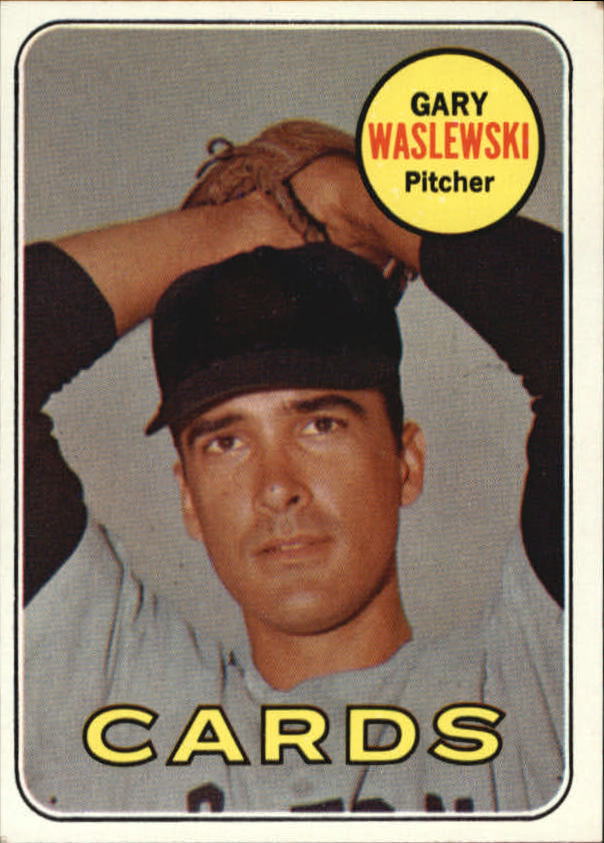 1969 Topps #438 Gary Waslewski RC