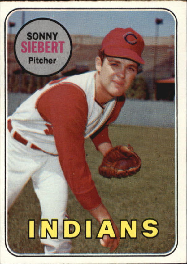 1969 Topps #455 Sonny Siebert