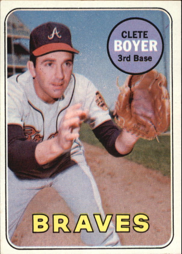 1969 Topps #489 Clete Boyer