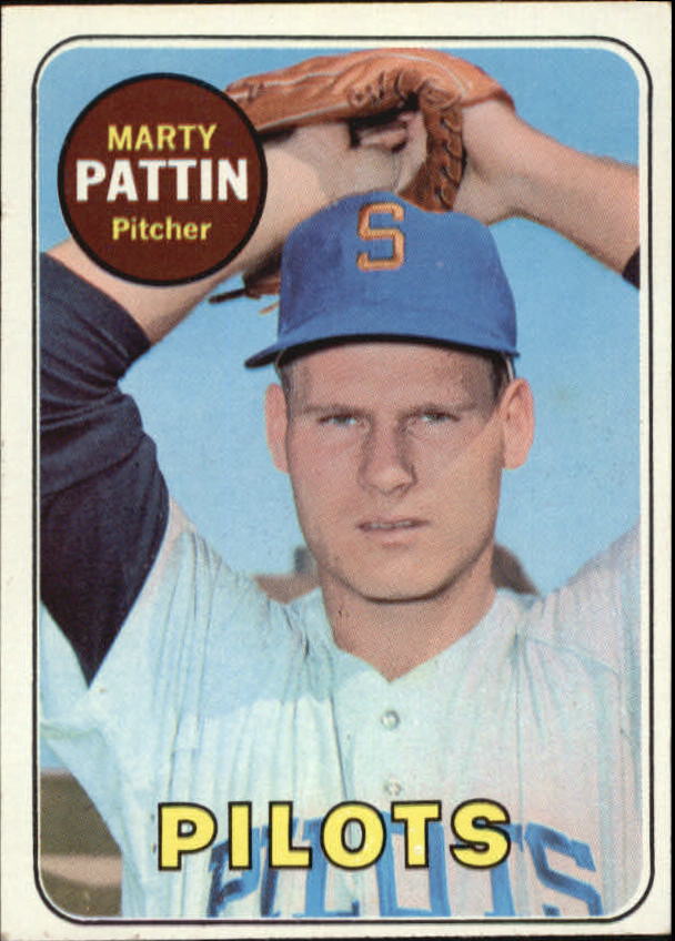 1969 Topps #563 Marty Pattin RC