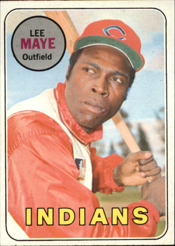 1969 Topps #595 Lee Maye
