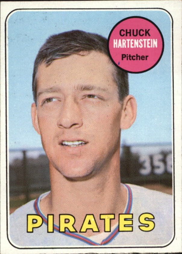 1969 Topps #596 Chuck Hartenstein