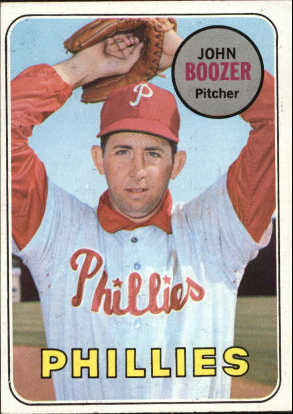 1969 Topps #599 John Boozer