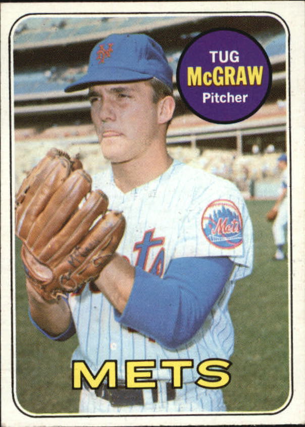 1969 Topps #601 Tug McGraw SP