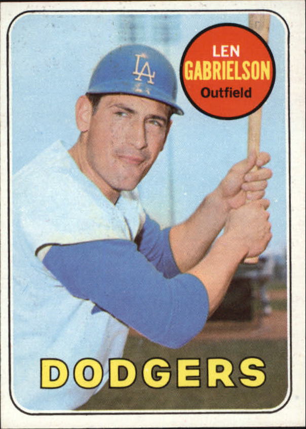 1969 Topps #615 Len Gabrielson