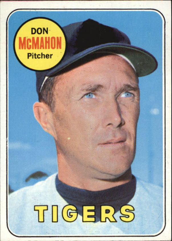 1969 Topps #616 Don McMahon