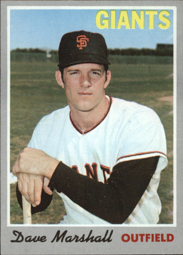 1970 Topps #58 Dave Marshall