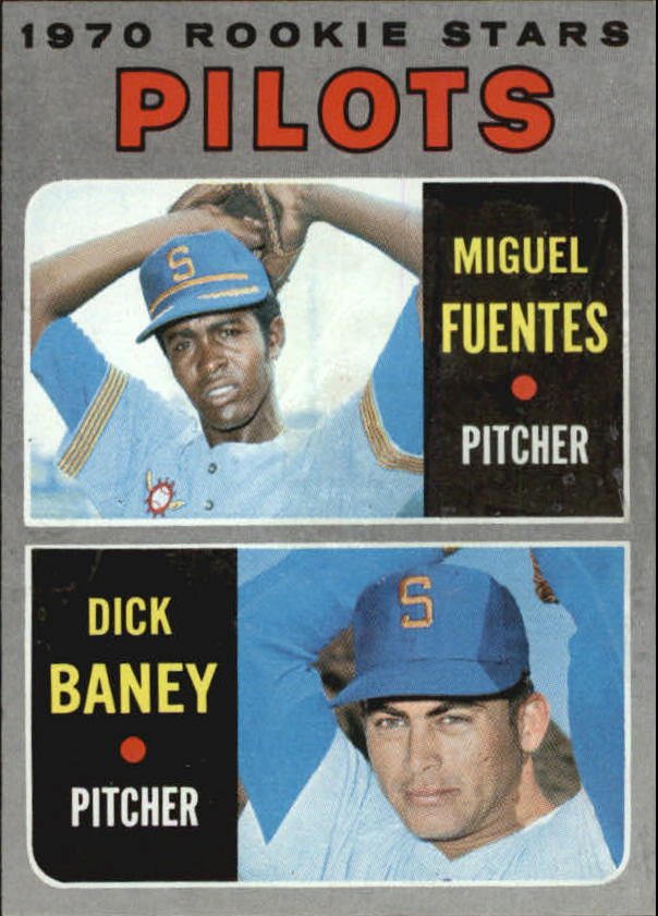 1970 Topps #88 Rookie Stars/Miguel Fuentes RC/Dick Baney RC