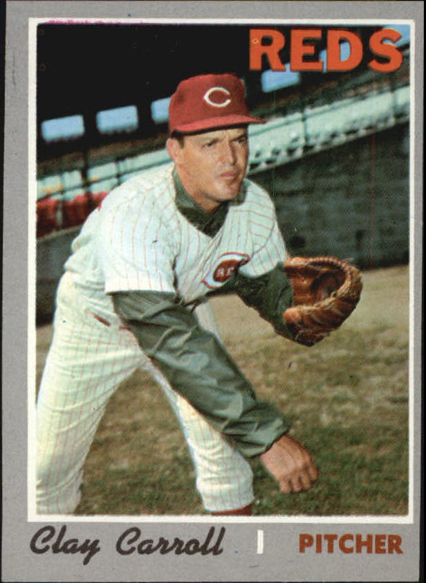1970 Topps #133 Clay Carroll