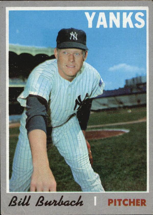 1970 Topps #167 Bill Burbach