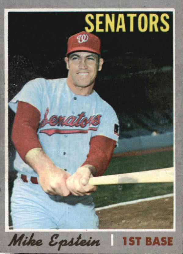 1970 Topps #235 Mike Epstein