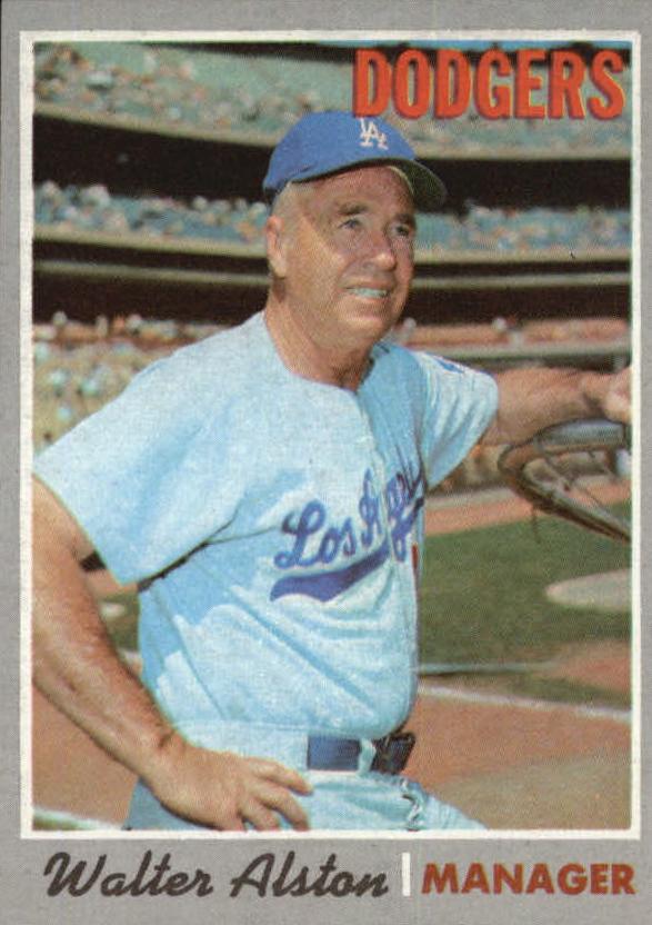 1970 Topps #242 Walt Alston MG