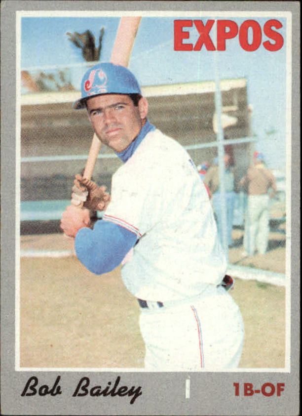 1970 Topps #293 Bob Bailey