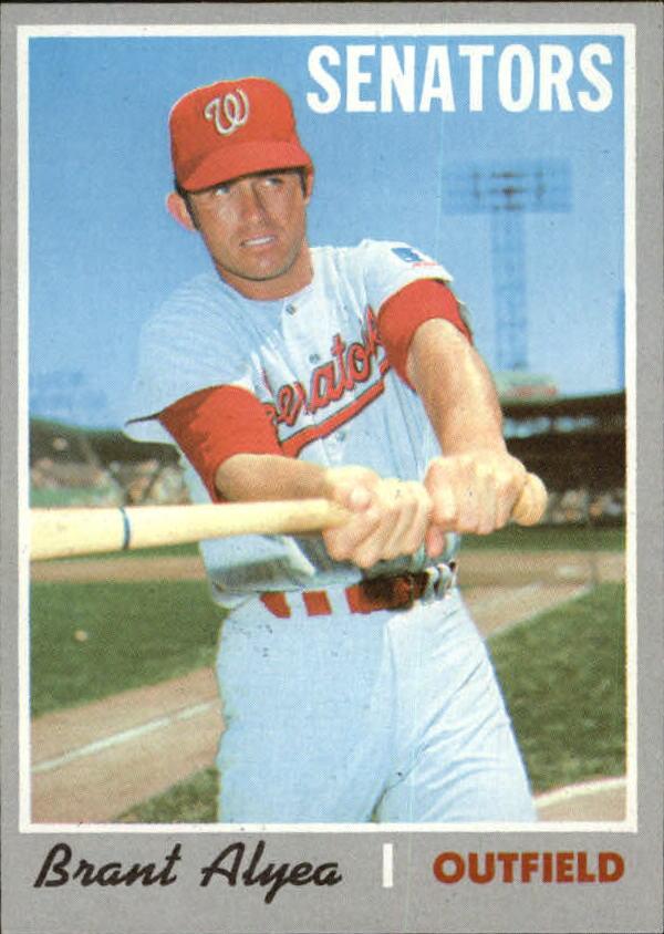 1970 Topps #303 Brant Alyea