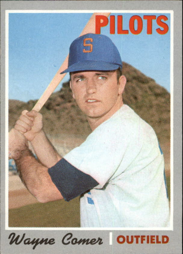 1970 Topps #323 Wayne Comer