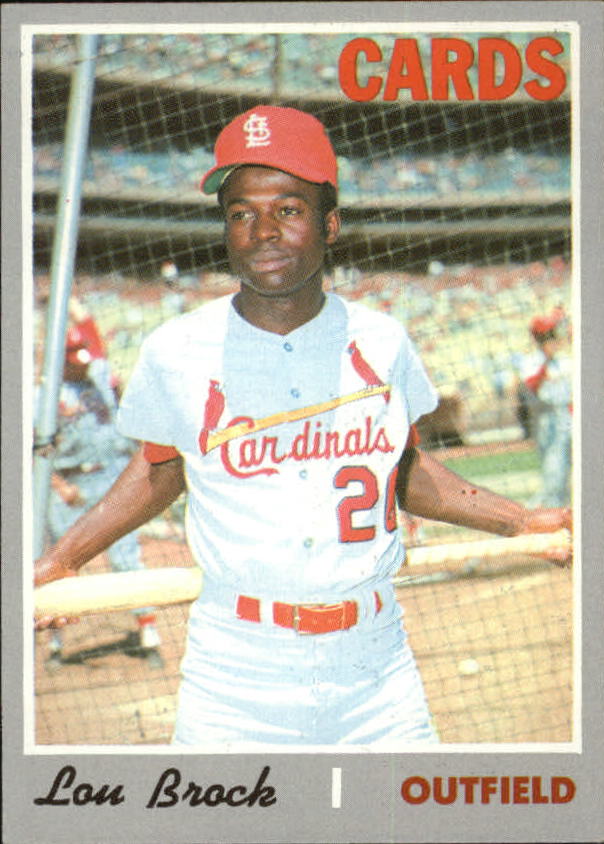 1970 Topps #330 Lou Brock