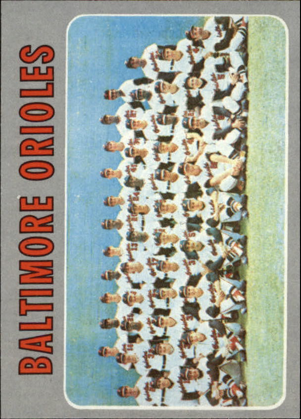 1970 Topps #387 Baltimore Orioles TC