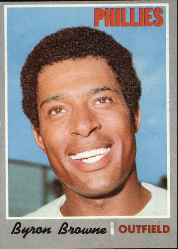 1970 Topps #388 Byron Browne front image