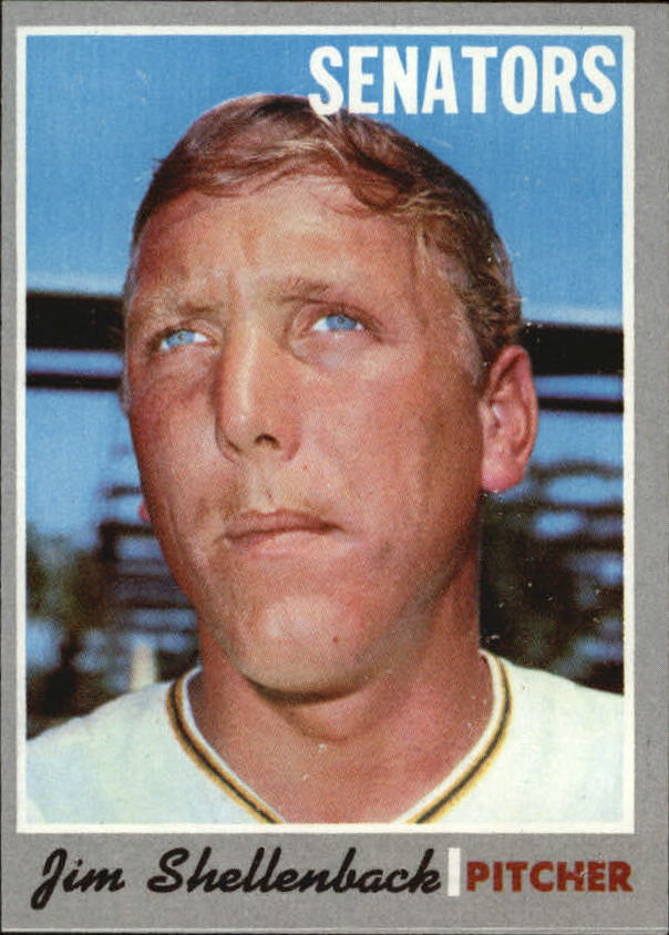 1970 Topps #389 Jim Shellenback