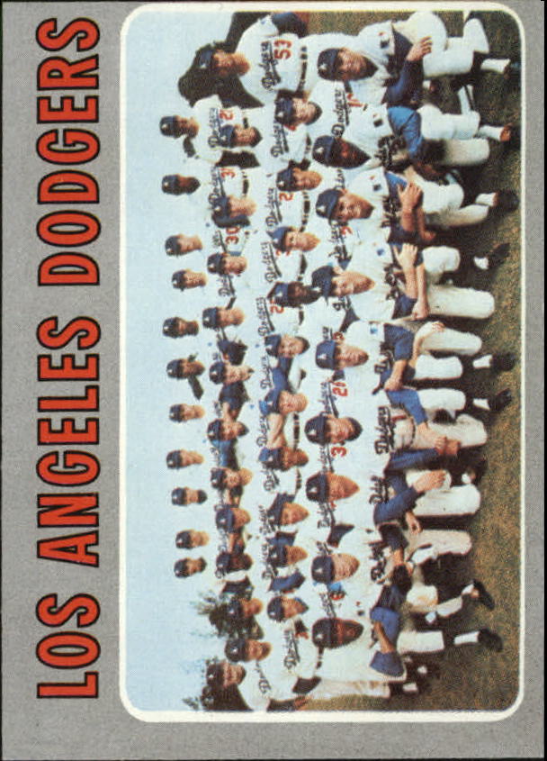 1970 Topps #411 Los Angeles Dodgers TC