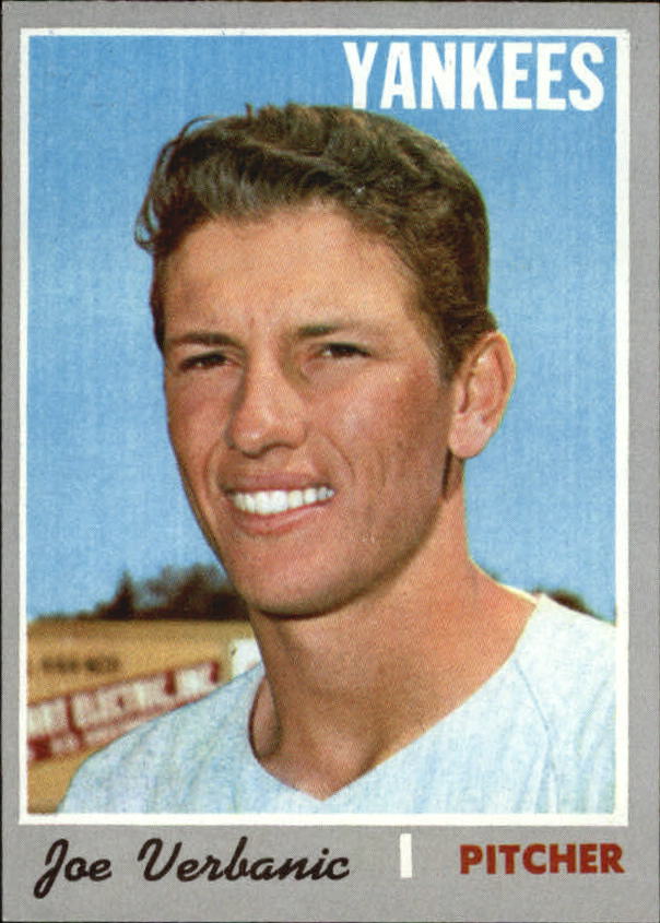 1970 Topps #416 Joe Verbanic