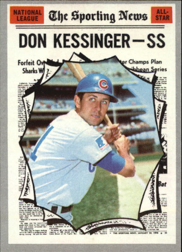 1970 Topps #456 Don Kessinger AS
