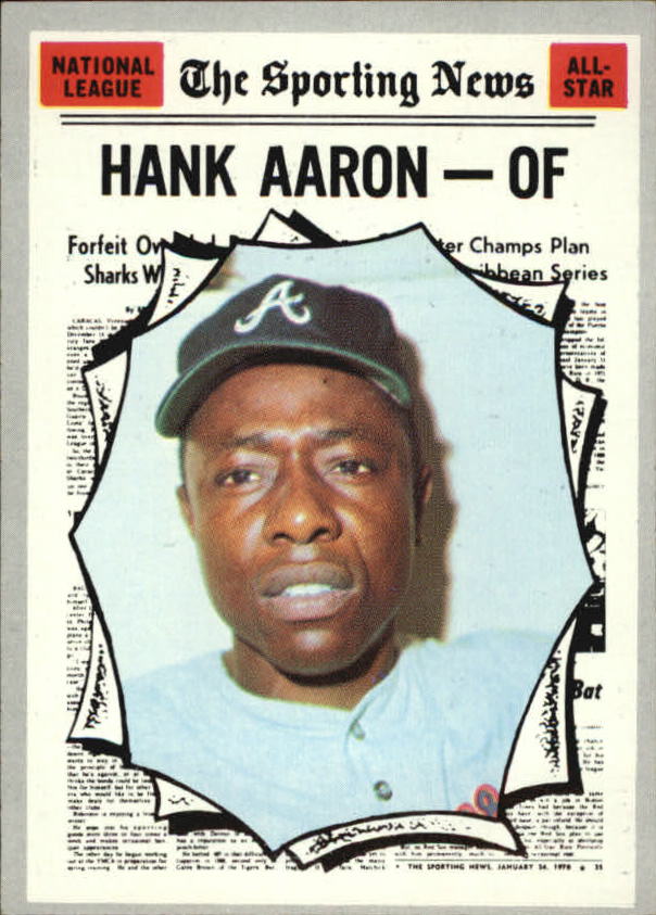 1970 Topps #462 Hank Aaron AS
