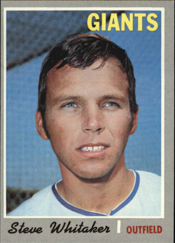 1970 Topps #496 Steve Whitaker